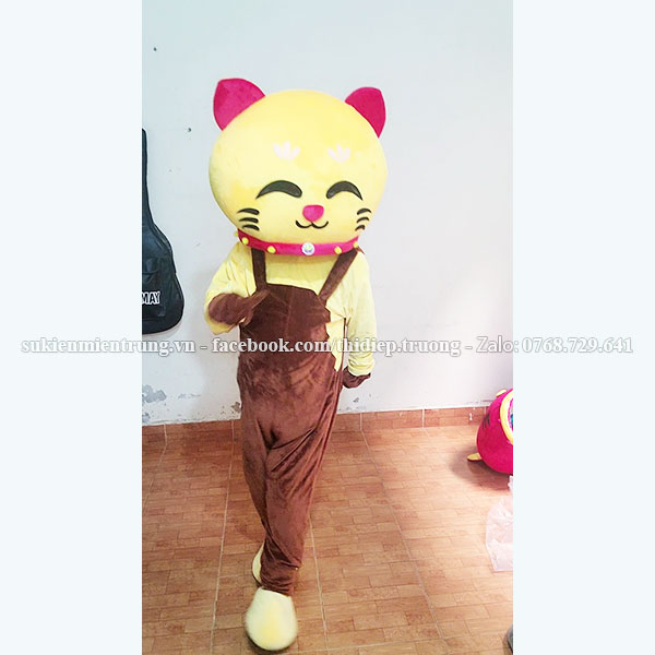 Mascot  Hổ vàng yếm nâu 1