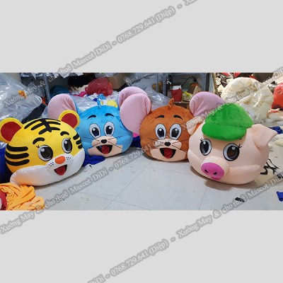 Mascot Hổ - heo - jerry